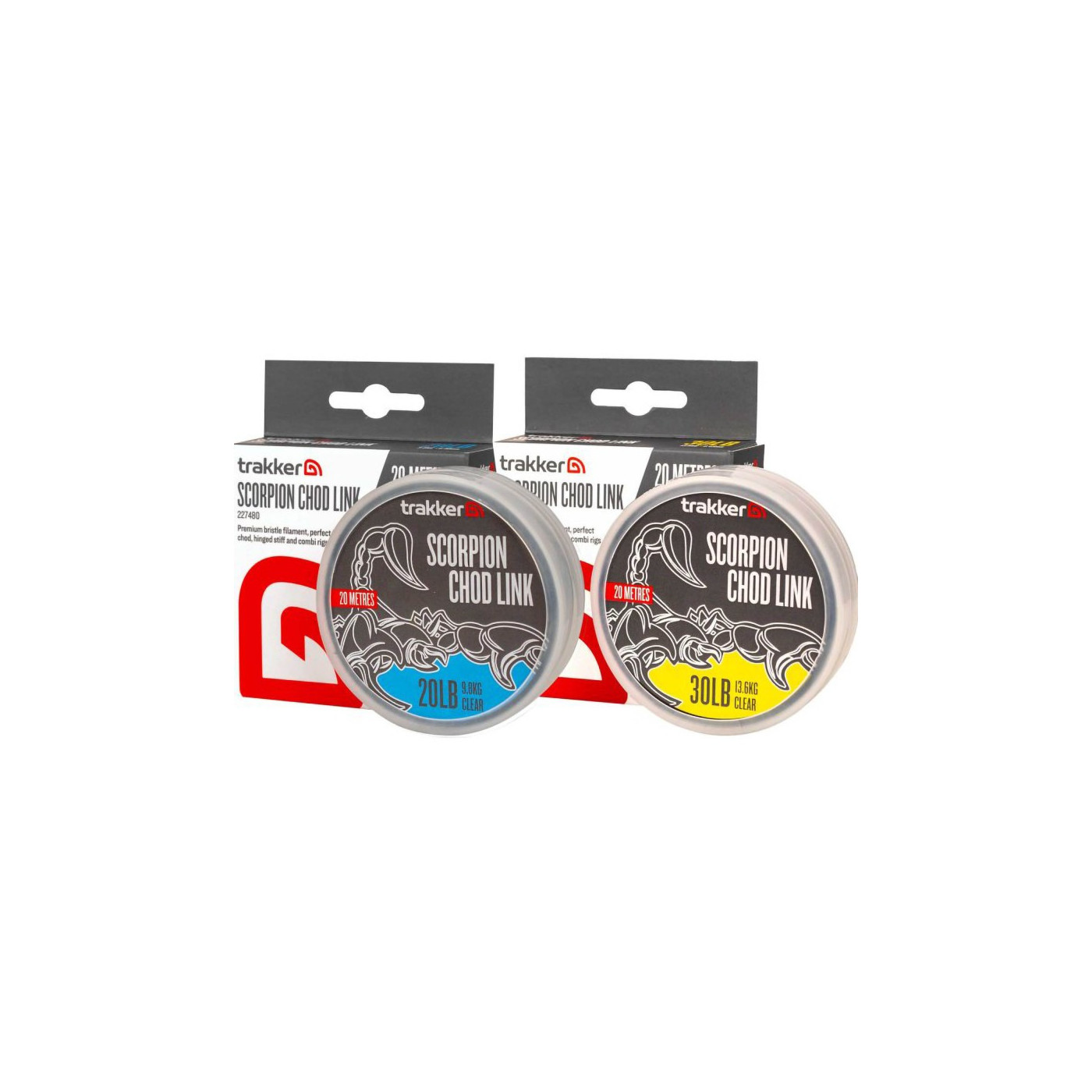 Fluorocarbon Trakker Scorpion Chod Link 20lb / 20m - Centrum wędkarskie - Sklep wędkarski Jarofishing