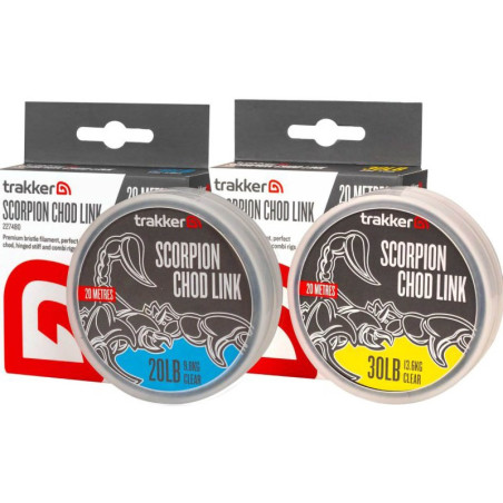 Fluorocarbon Trakker Scorpion Chod Link 20lb / 20m