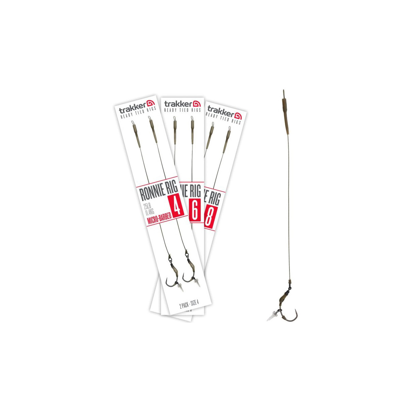 Przypony Trakker Ronnie Rig Micro Barbed Roz.4 - Centrum wędkarskie - Sklep wędkarski Jarofishing Przypony Trakker Ronnie Rig Micro Barbed Roz.4 - Centrum wędkarskie - Sklep wędkarski Jarofishing