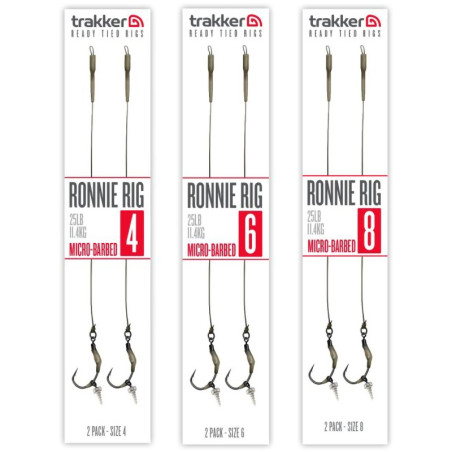 Przypony Trakker Ronnie Rig Micro Barbed Roz.6