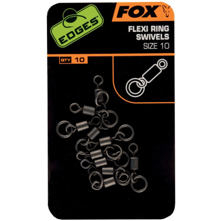 FOX KRĘTLIK + KÓŁKO EDGES™ FLEXI RING SWIVEL ROZMIAR  10