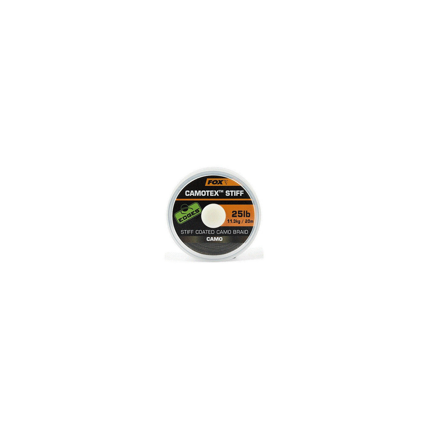 Plecionka Fox Edges Camotex STIFF 20m - 35 lb - Centrum wędkarskie - Sklep wędkarski Jarofishing Plecionka Fox Edges Camotex STIFF 20m - 35 lb - Centrum wędkarskie - Sklep wędkarski Jarofishing