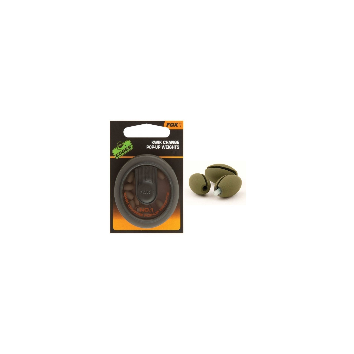Ciężarki Edges Kwick Change Pop-up Weight No. 4 - Centrum wędkarskie - Sklep wędkarski Jarofishing