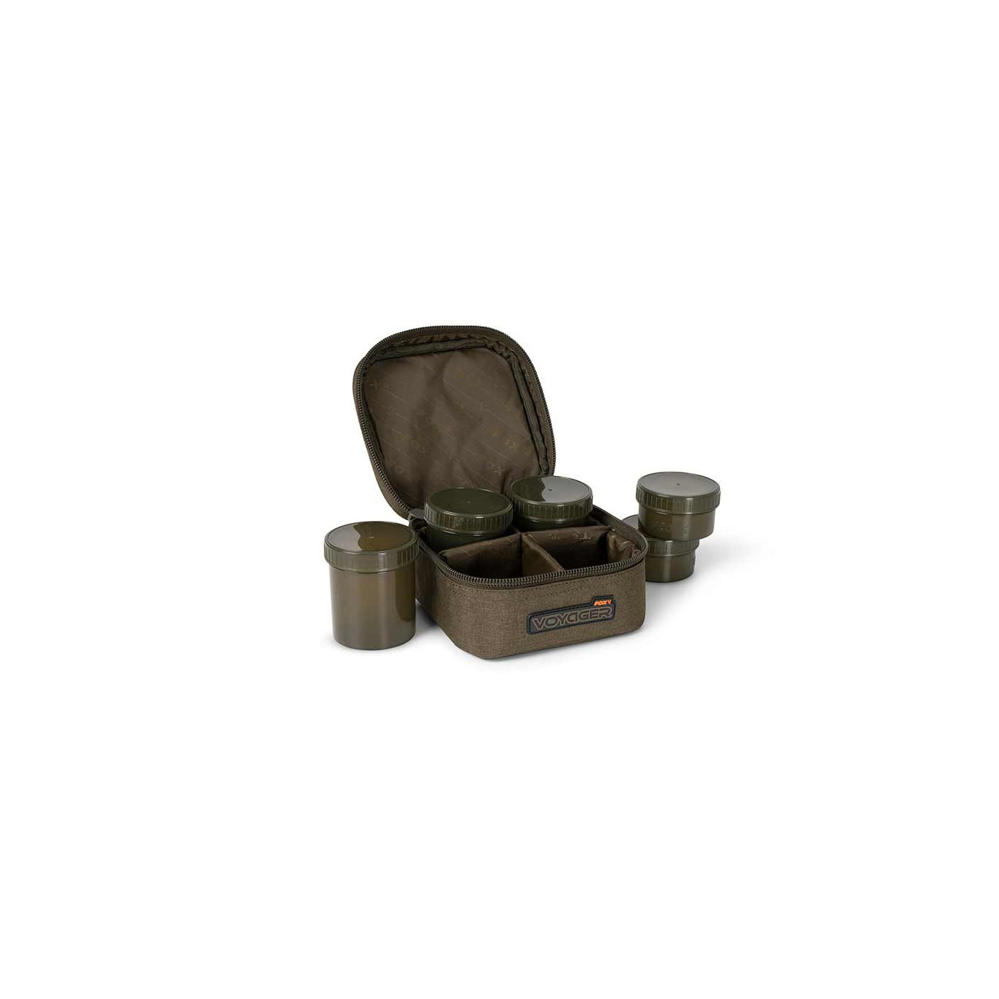Fox Voyager® 6 Pot Hookbait Case - Centrum wędkarskie - Sklep wędkarski Jarofishing