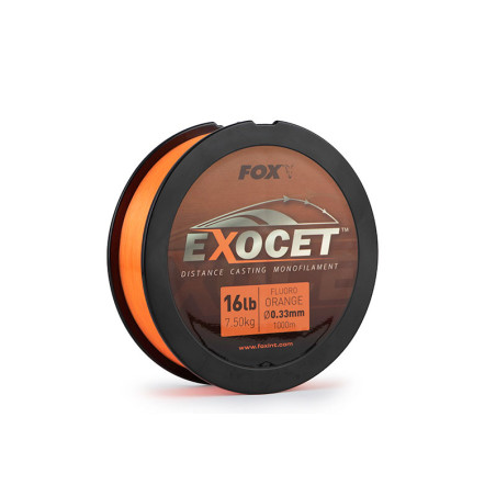 Żyłka Fox Exocet Fluoro Orange Mono 1000m / 0,33mm