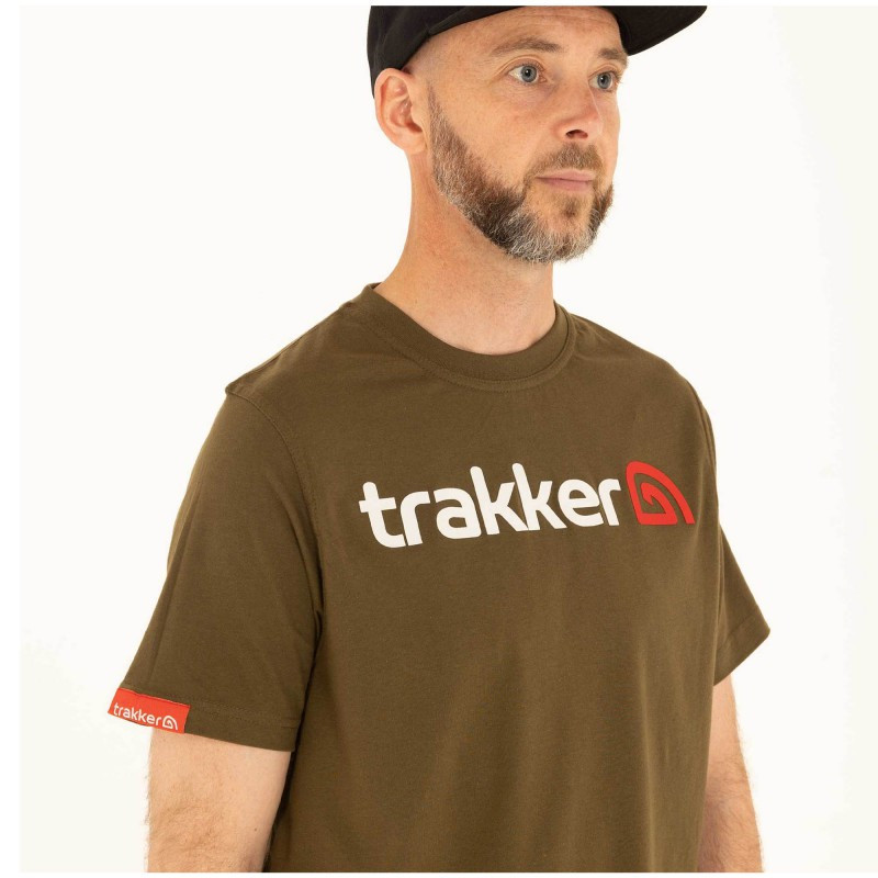 Koszulka Trakker CR Logo T-Shirt Roz.XXL - Centrum wędkarskie - Sklep wędkarski Jarofishing
