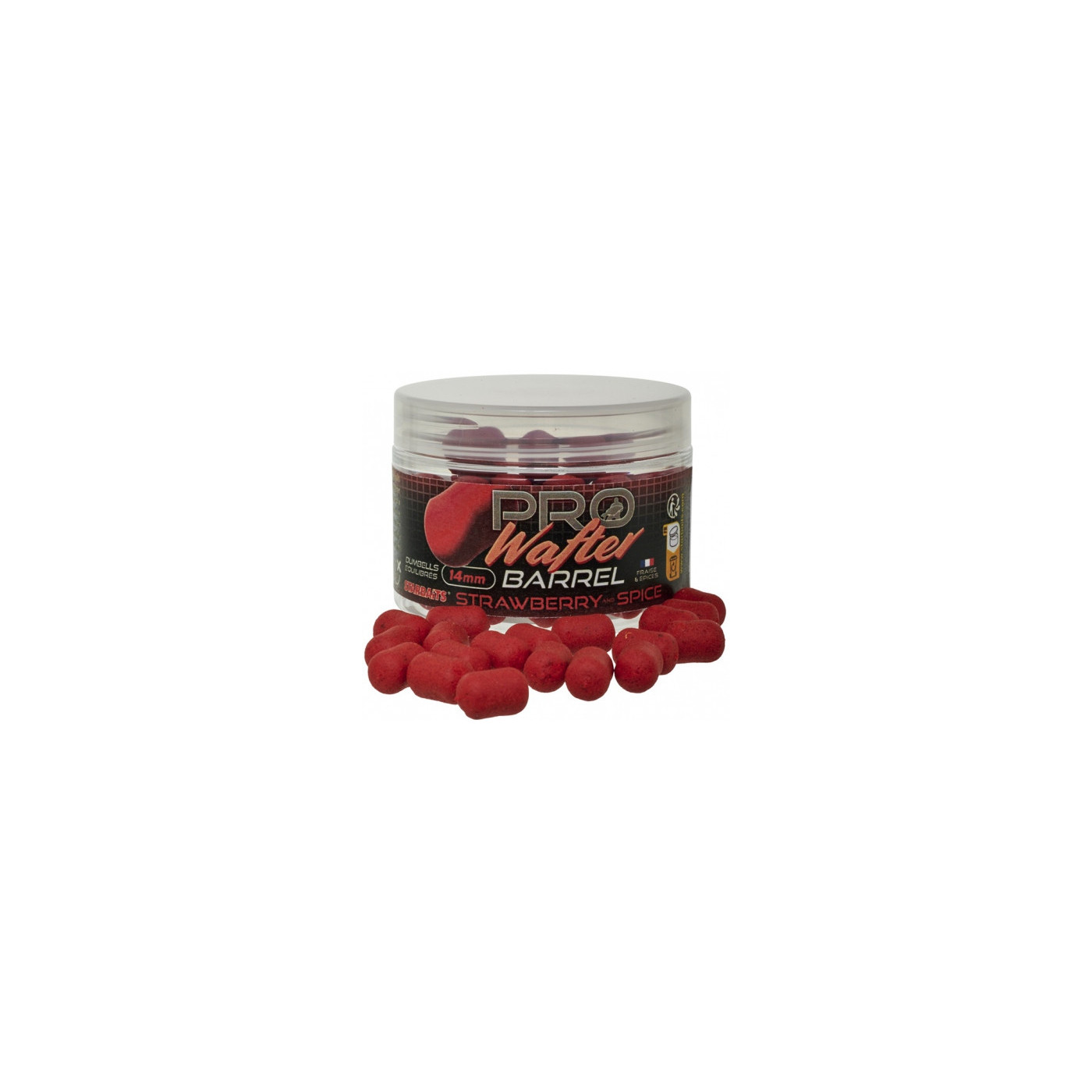 Wafters Barrel Starbaits Probiotic Strawberry & Spice 14mm 50g - Centrum wędkarskie - Sklep wędkarski Jarofishing Wafters Barrel Starbaits Probiotic Strawberry & Spice 14mm 50g - Centrum wędkarskie - Sklep wędkarski Jarofishing