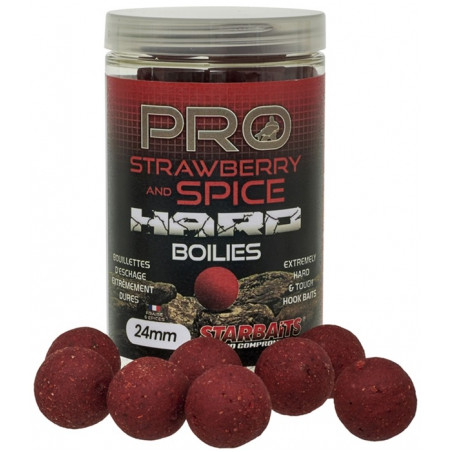 Kulki Hard Starbaits Probiotic Strawberry & Spice 24mm 200g