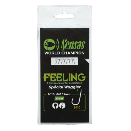 Przypony Sensas  40CM 3410 Bronze  Nr haczyka 20 żyłka...