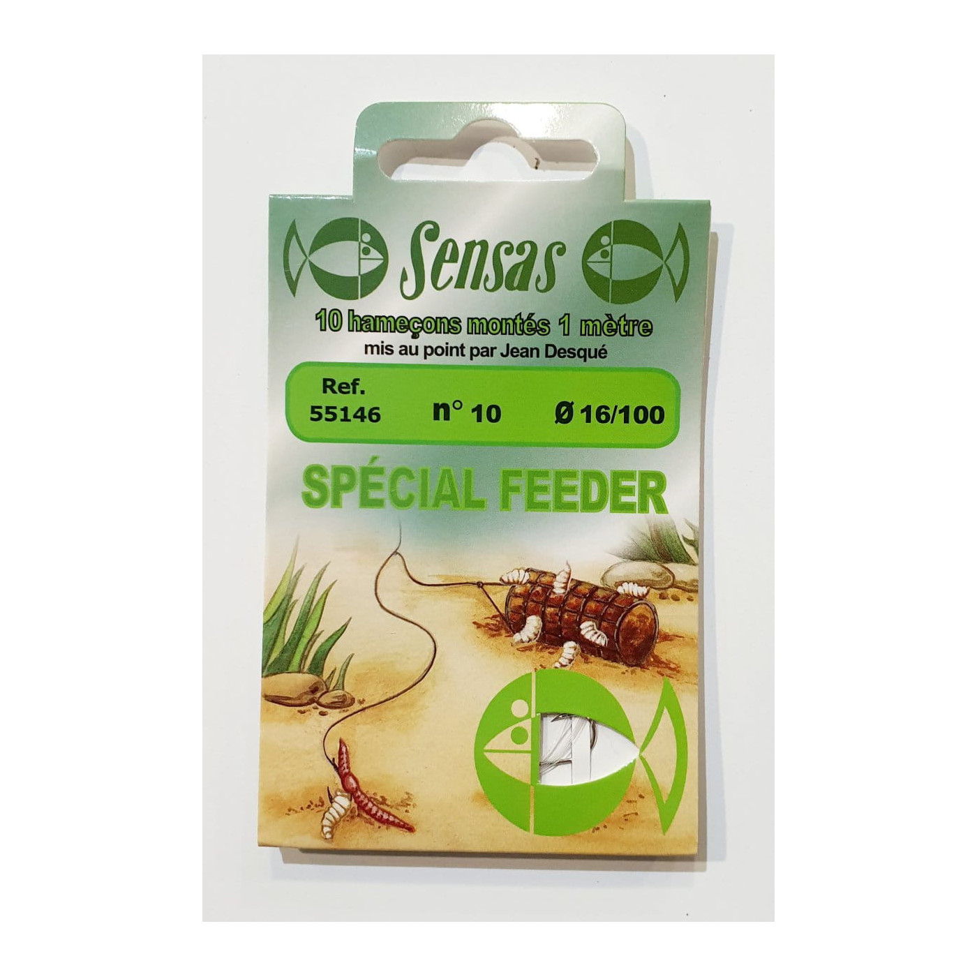 Przypony Sensas Feeder Nr haczyka 10 żyłka 0,16 mm - Centrum wędkarskie - Sklep wędkarski Jarofishing Przypony Sensas Feeder Nr haczyka 10 żyłka 0,16 mm - Centrum wędkarskie - Sklep wędkarski Jarofishing