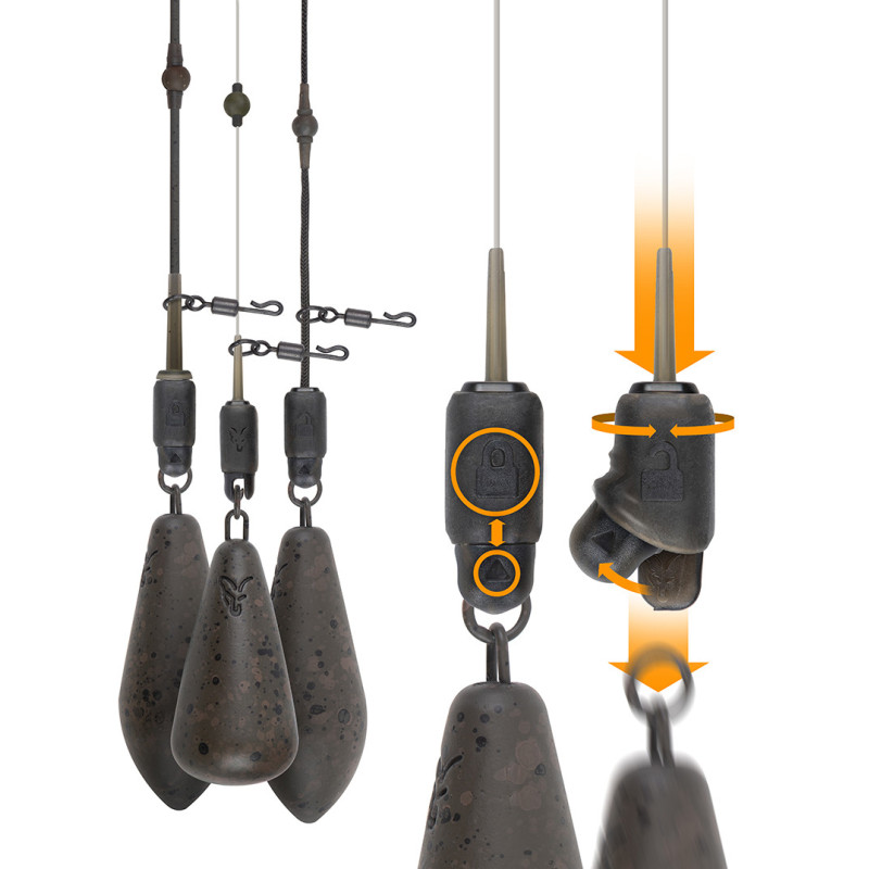 Fox Edges Natural Heli-Clip Rigs 50lb Leadcore 3pcs - Centrum wędkarskie - Sklep wędkarski Jarofishing Fox Edges Natural Heli-Clip Rigs 50lb Leadcore 3pcs - Centrum wędkarskie - Sklep wędkarski Jarofishing