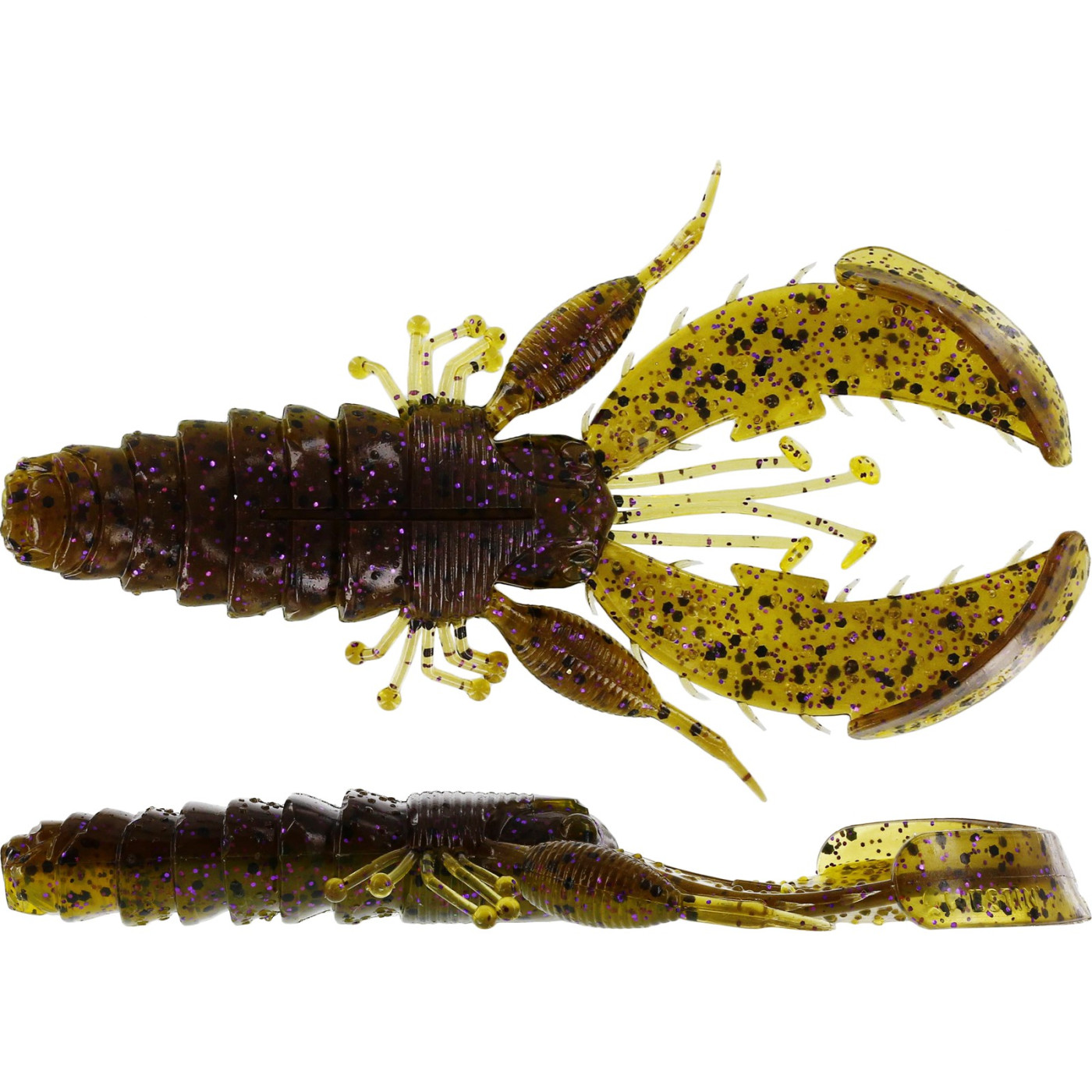Westin - Crecraw Creaturebait 10cm - Green Pumpkin Purple - Centrum wędkarskie - Sklep wędkarski Jarofishing