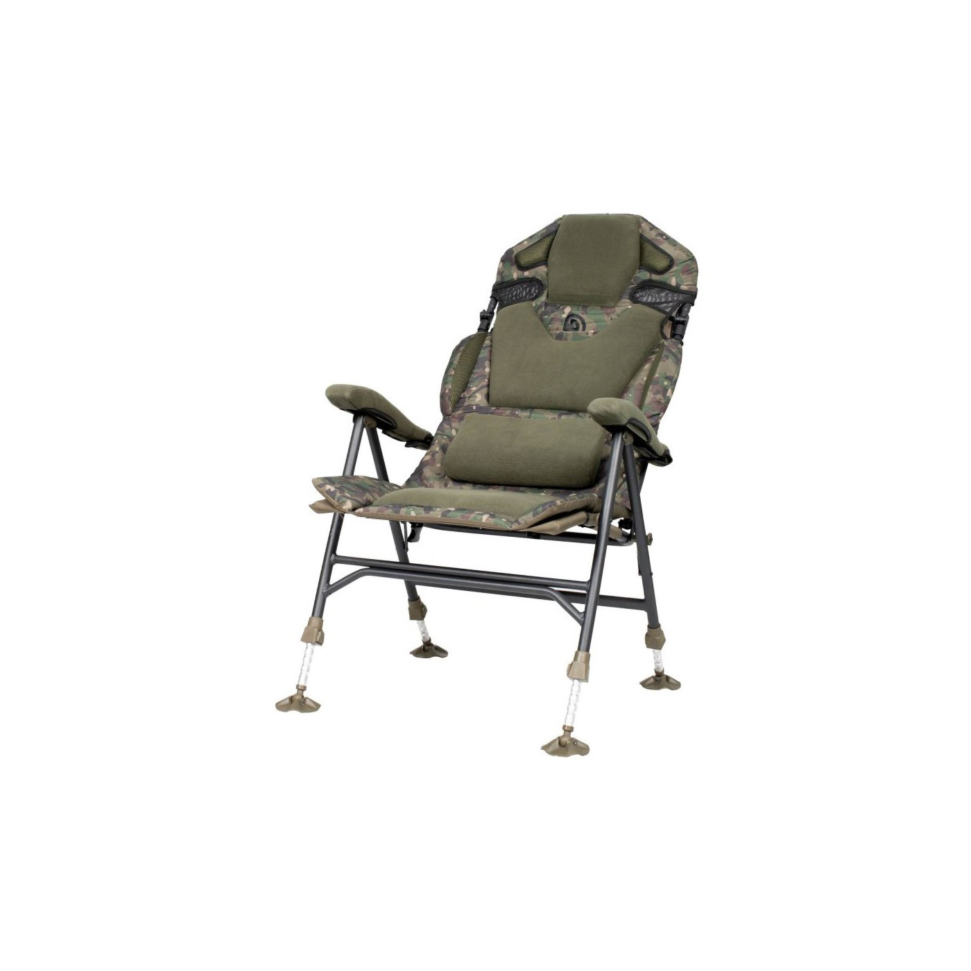 Fotel Trakker Levelite Camo Longback Recliner - Centrum wędkarskie - Sklep wędkarski Jarofishing
