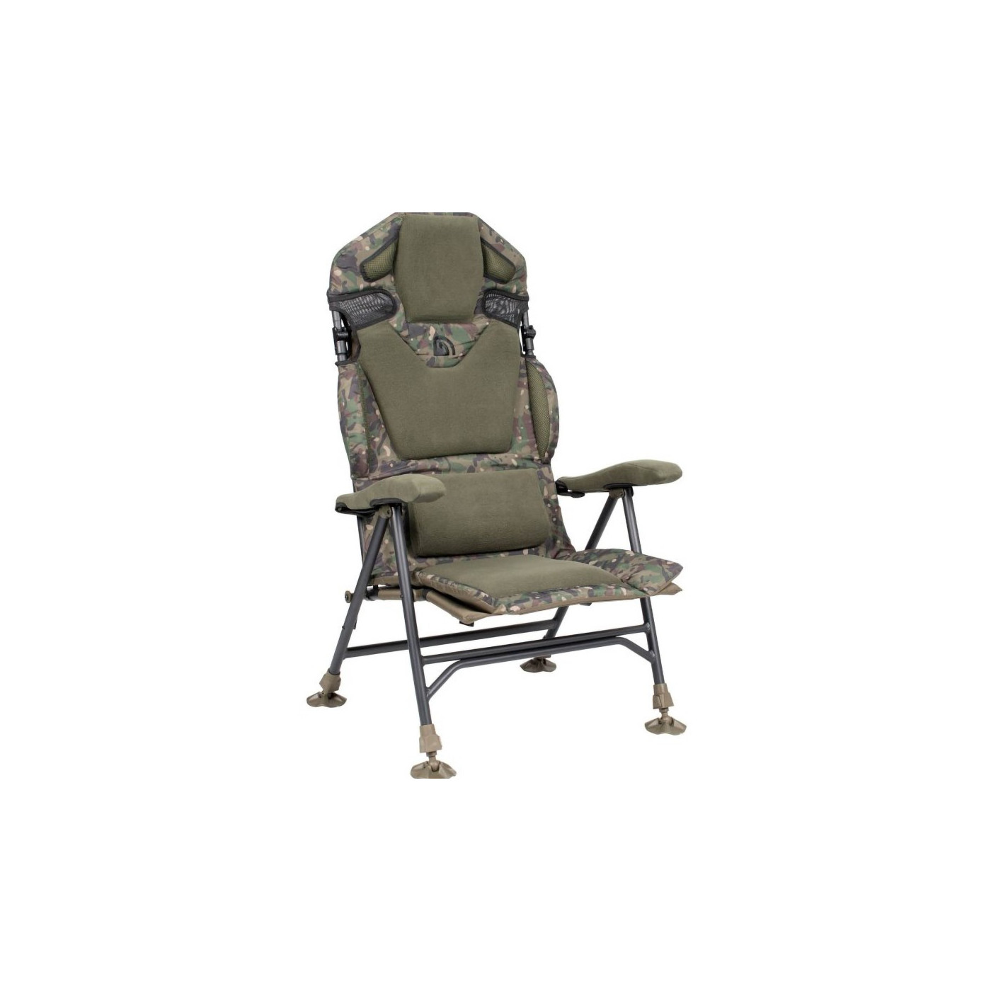 Fotel Trakker Levelite Camo Longback Recliner - Centrum wędkarskie - Sklep wędkarski Jarofishing
