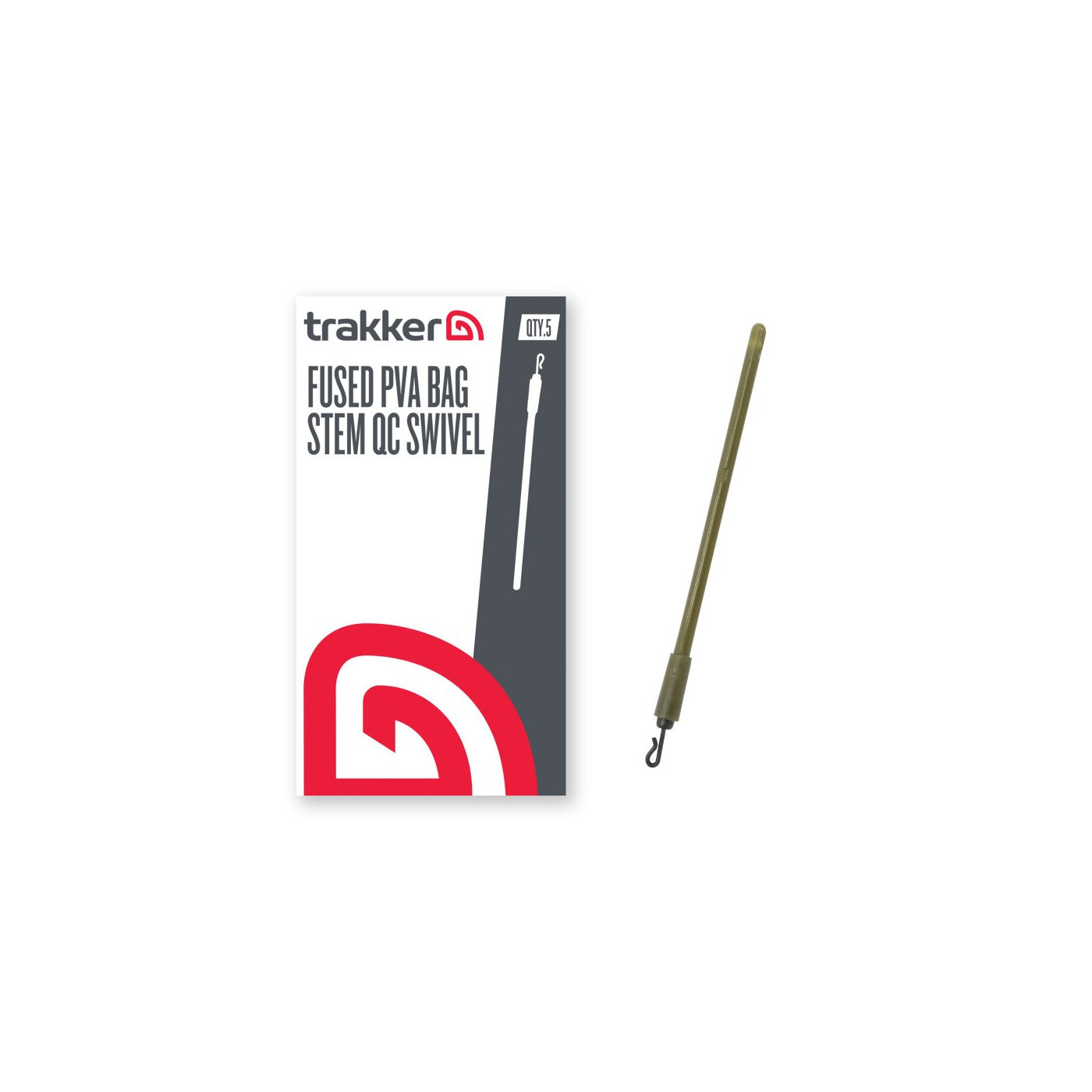 Trakker Fused PVA Bag Stem (QC Swivel) - Centrum wędkarskie - Sklep wędkarski Jarofishing