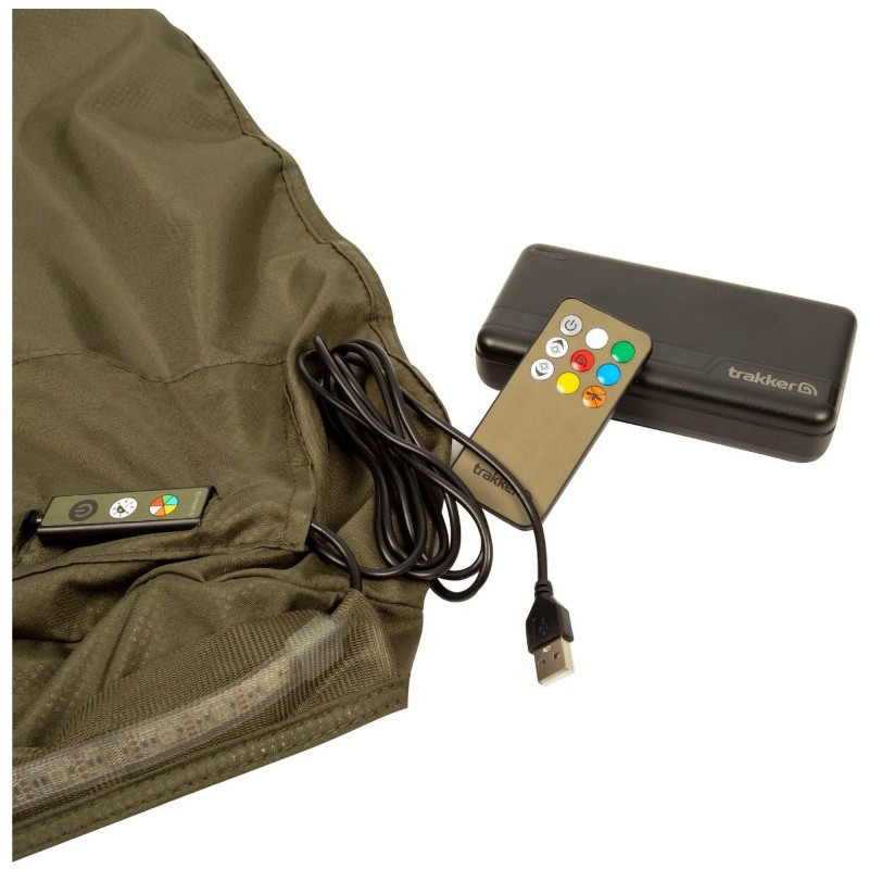 Wpinana Podsufitka Z Wbudowanym Podświetleniem Trakker Tempest RS 150 Nitelife Vapour Shield - Centrum wędkarskie - Sklep wędkar