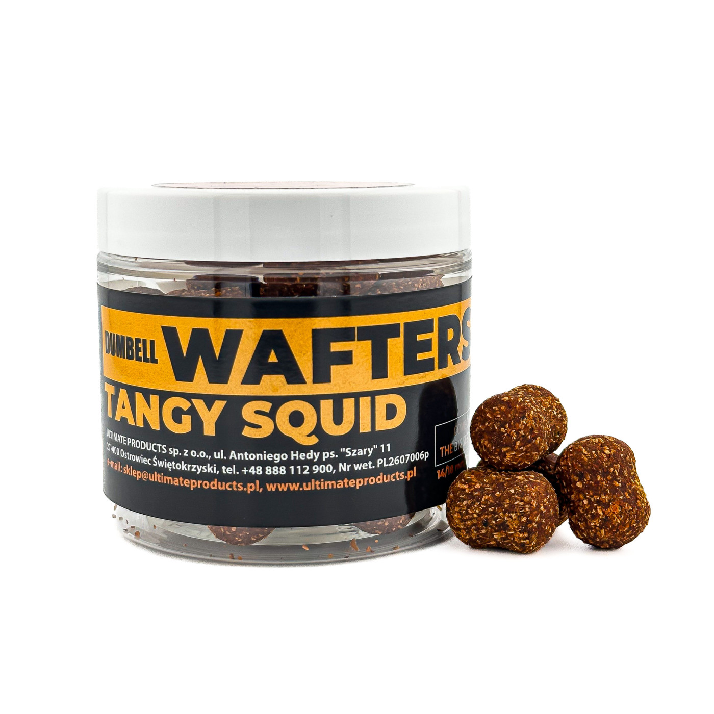 Waftersy Ultimate Products Tangy Squid Dumbell Roz.14/18mm - Centrum wędkarskie - Sklep wędkarski Jarofishing Waftersy Ultimate Products Tangy Squid Dumbell Roz.14/18mm - Centrum wędkarskie - Sklep wędkarski Jarofishing