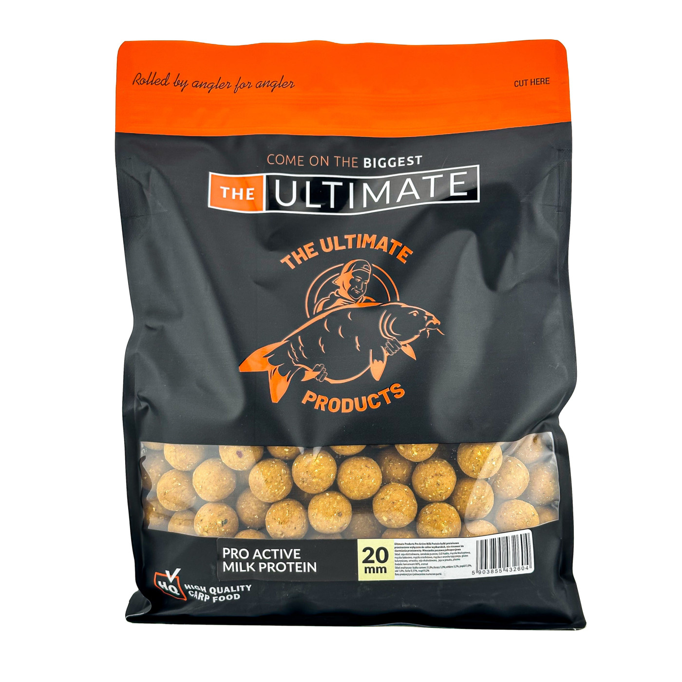 Kulki Proteinowe Ultimate Products Pro Active Milk Protein Roz.20mm - Centrum wędkarskie - Sklep wędkarski Jarofishing Kulki Proteinowe Ultimate Products Pro Active Milk Protein Roz.20mm - Centrum wędkarskie - Sklep wędkarski Jarofishing