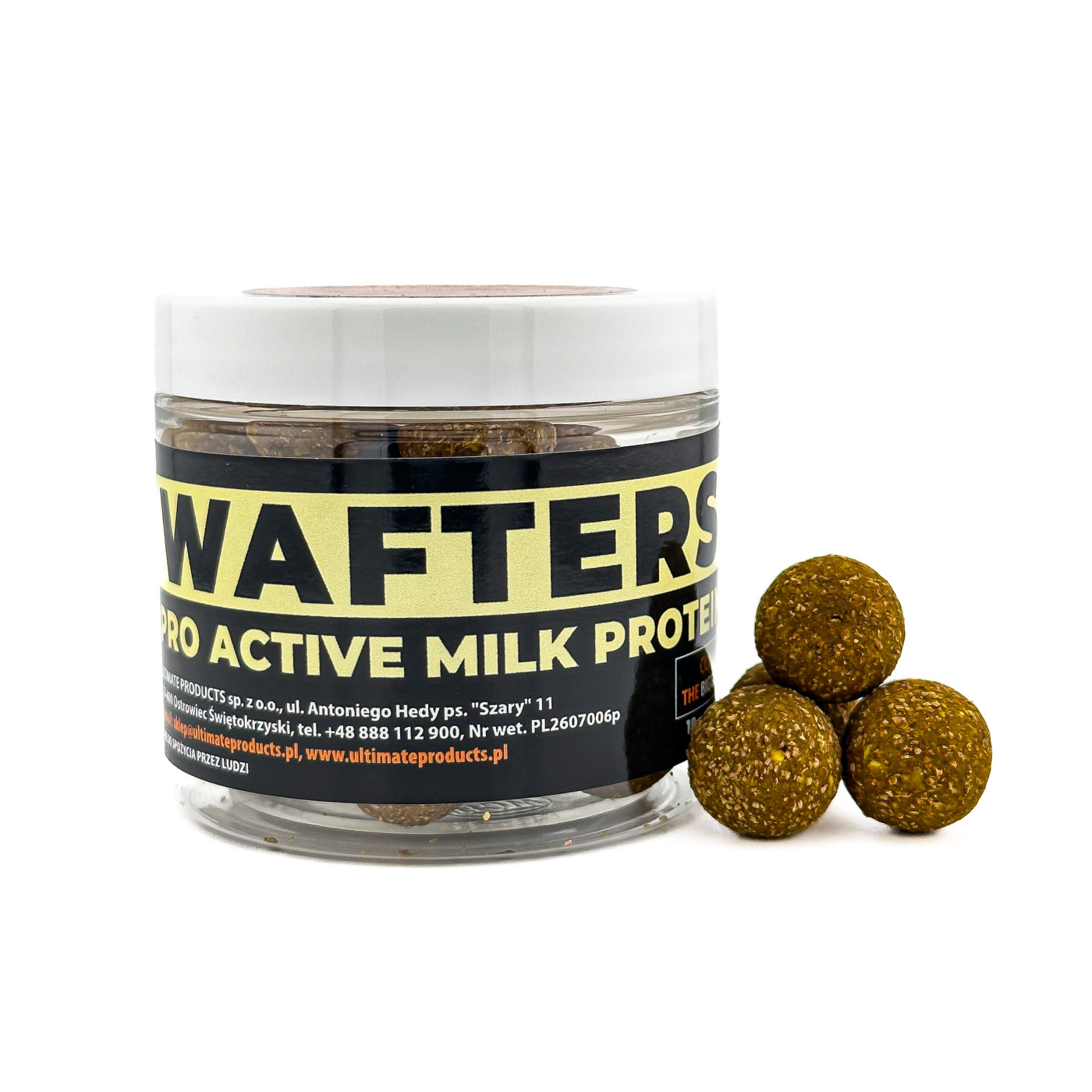 Waftersy Ultimate Products Pro Active Milk Protein Roz.20mm - Centrum wędkarskie - Sklep wędkarski Jarofishing Waftersy Ultimate Products Pro Active Milk Protein Roz.20mm - Centrum wędkarskie - Sklep wędkarski Jarofishing