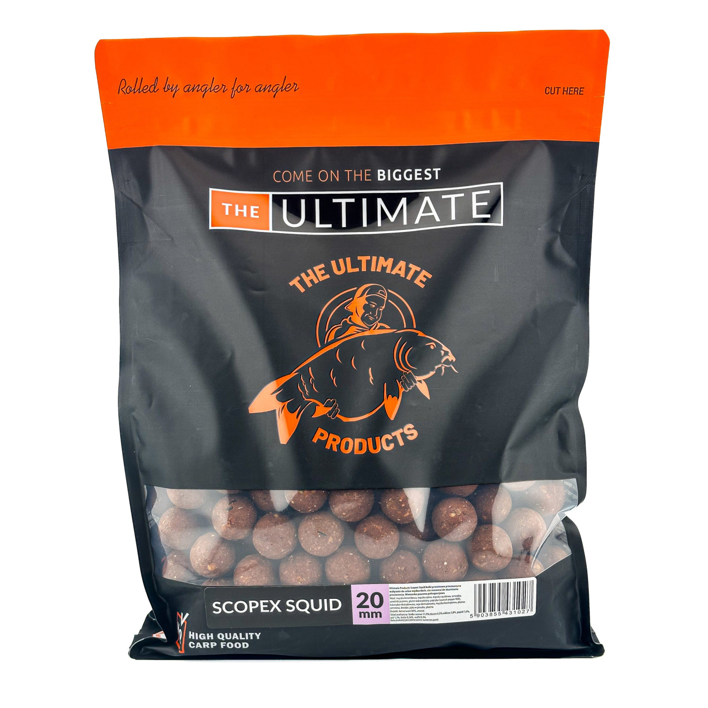 Kulki Proteinowe Ultimate Products Scopex Squid 1kg Roz.18mm - Centrum wędkarskie - Sklep wędkarski Jarofishing Kulki Proteinowe Ultimate Products Scopex Squid 1kg Roz.18mm - Centrum wędkarskie - Sklep wędkarski Jarofishing
