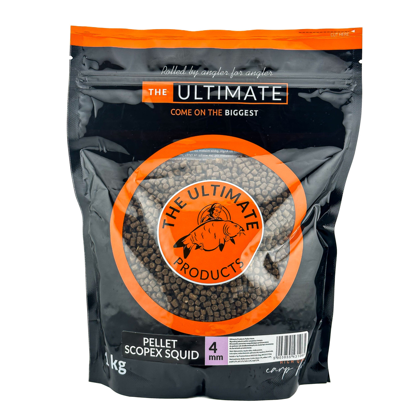 Pellet Ultimate Products Scopex Squid Roz.4mm - Centrum wędkarskie - Sklep wędkarski Jarofishing Pellet Ultimate Products Scopex Squid Roz.4mm - Centrum wędkarskie - Sklep wędkarski Jarofishing
