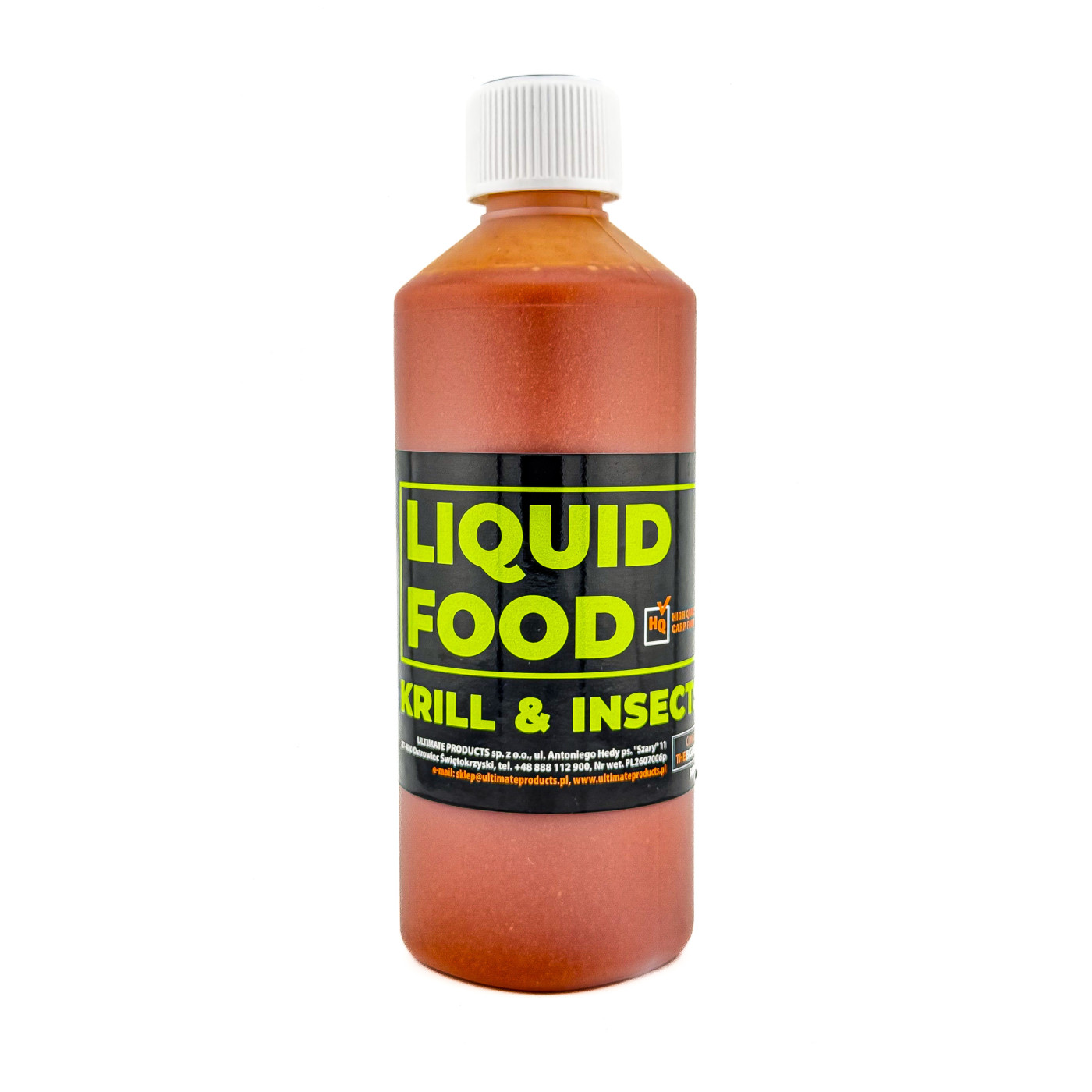 Liquid Food Ultimate Products Krill & Insect 500ml - Centrum wędkarskie - Sklep wędkarski Jarofishing Liquid Food Ultimate Products Krill & Insect 500ml - Centrum wędkarskie - Sklep wędkarski Jarofishing