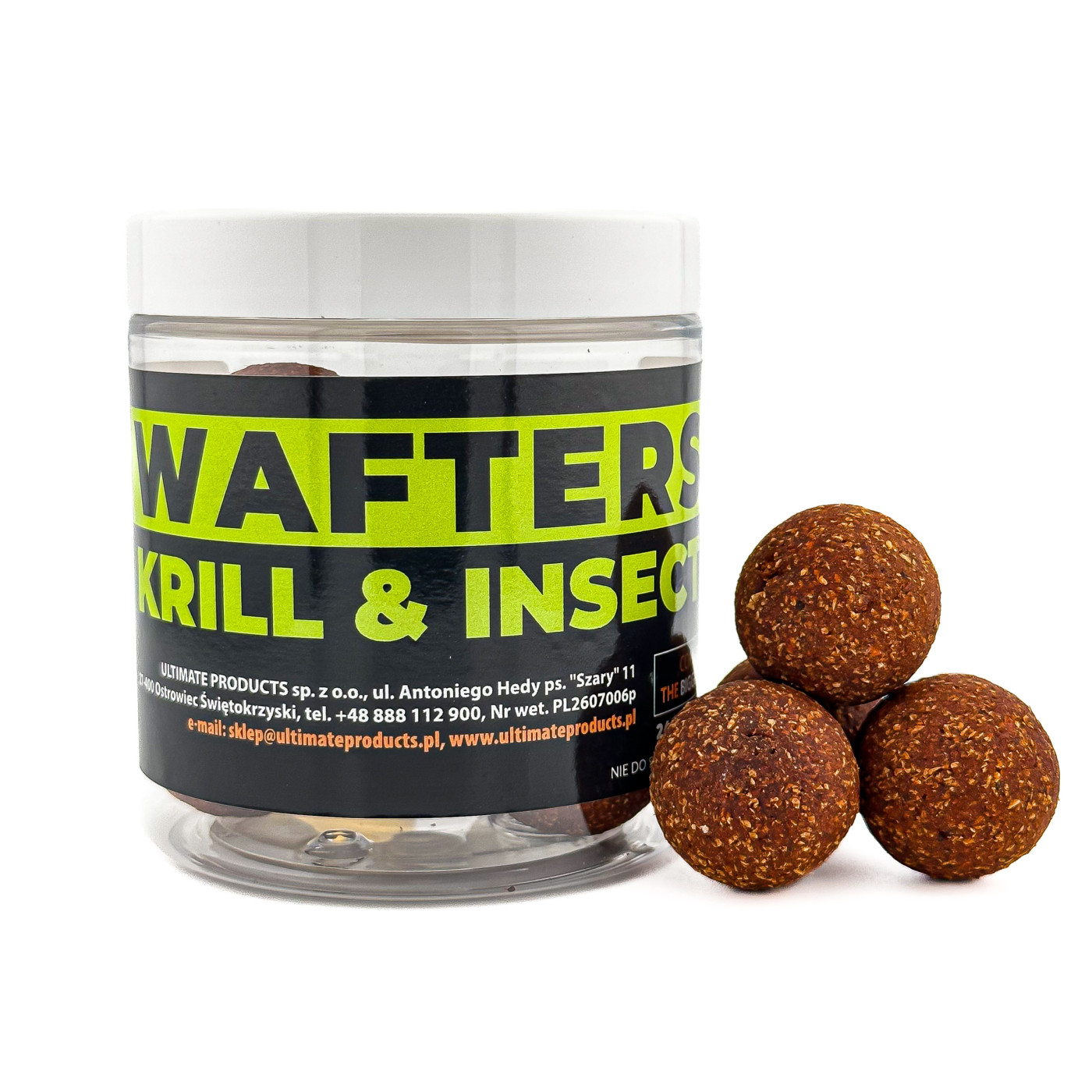 Waftersy Ultimate Products Krill & Insect Roz.24mm - Centrum wędkarskie - Sklep wędkarski Jarofishing Waftersy Ultimate Products Krill & Insect Roz.24mm - Centrum wędkarskie - Sklep wędkarski Jarofishing