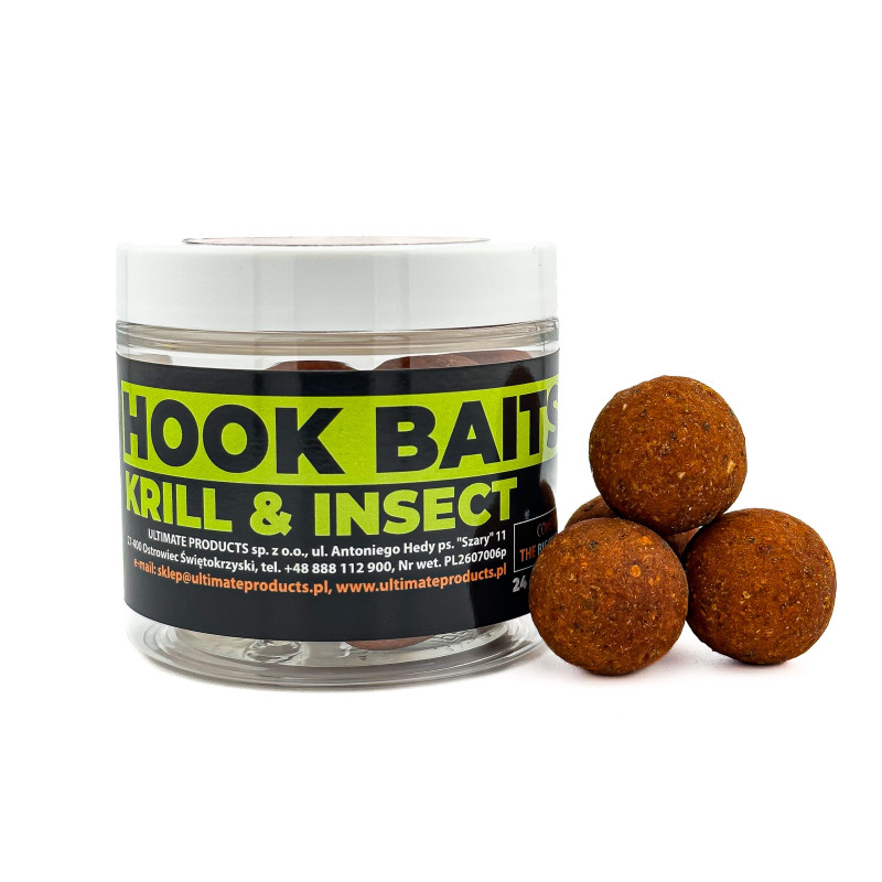 Hook Baits Ultimate Products Krill & Insect Roz.30mm - Centrum wędkarskie - Sklep wędkarski Jarofishing