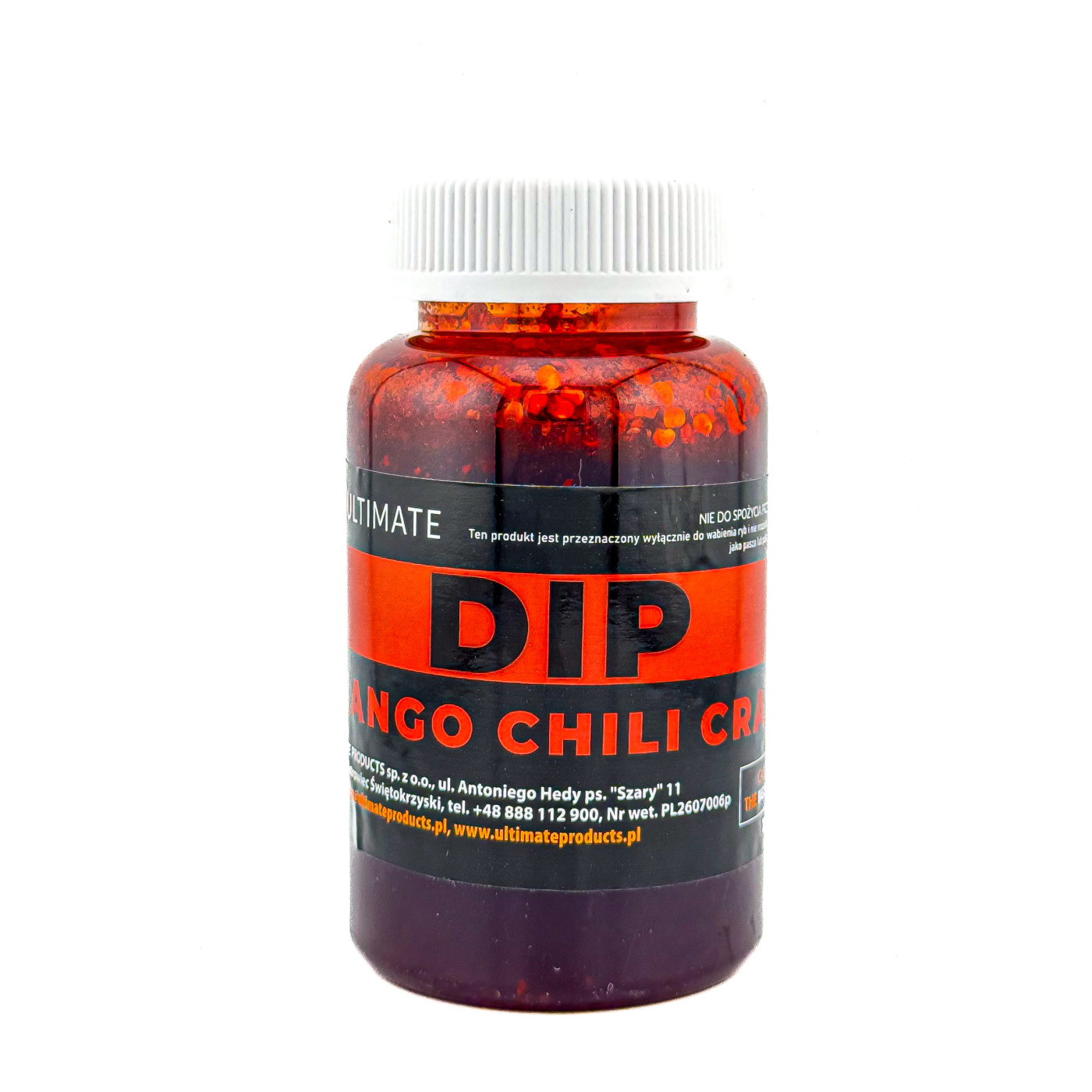 Dip Ultimate Products Mango Chili Crab 0,25L - Centrum wędkarskie - Sklep wędkarski Jarofishing Dip Ultimate Products Mango Chili Crab 0,25L - Centrum wędkarskie - Sklep wędkarski Jarofishing