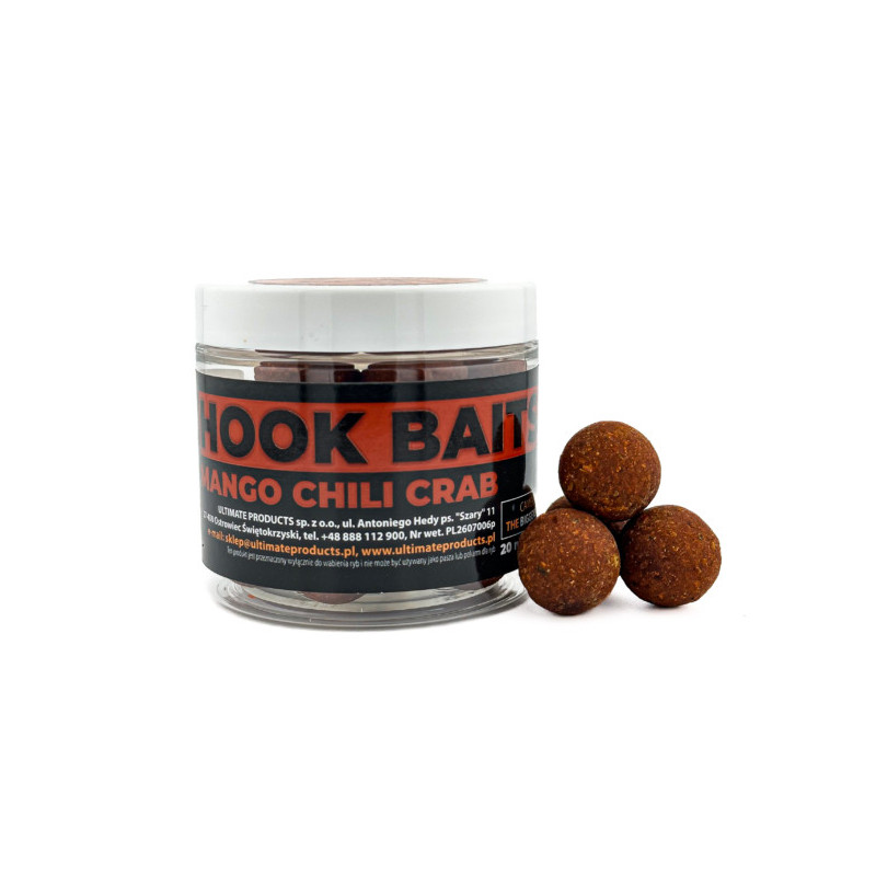Hook Baits Ultimate Products Mango Chili Crab Roz.20mm - Centrum wędkarskie - Sklep wędkarski Jarofishing