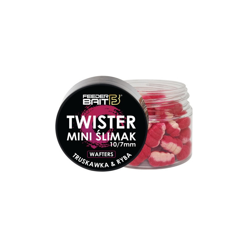 Mini Ślimak Wafters - Truskawka & Ryba - Feeder Bait - Centrum wędkarskie - Sklep wędkarski Jarofishing Mini Ślimak Wafters - Truskawka & Ryba - Feeder Bait - Centrum wędkarskie - Sklep wędkarski Jarofishing