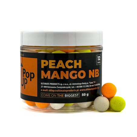 Kulki Pop-Up Ultimate Products Peach Mango Roz.12mm
