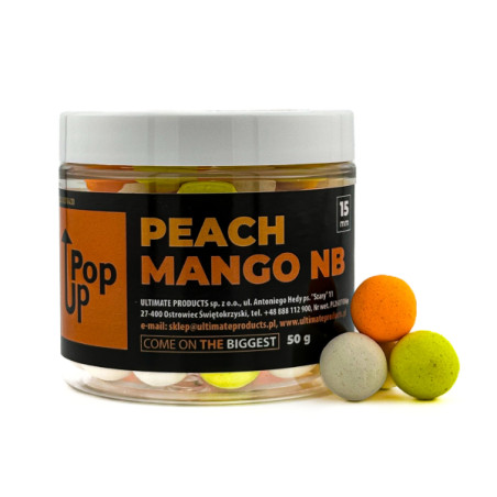 Kulki Pop-Up Ultimate Products Peach Mango Roz.15mm