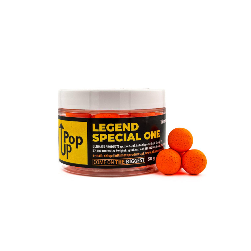 Kulki Pop-Up Ultimate Products Legend Special One Roz.15mm - Centrum wędkarskie - Sklep wędkarski Jarofishing Kulki Pop-Up Ultimate Products Legend Special One Roz.15mm - Centrum wędkarskie - Sklep wędkarski Jarofishing