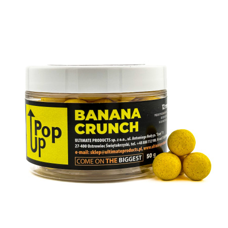 Kulki Pop-Up Ultimate Products Banana Crunch Roz.12mm