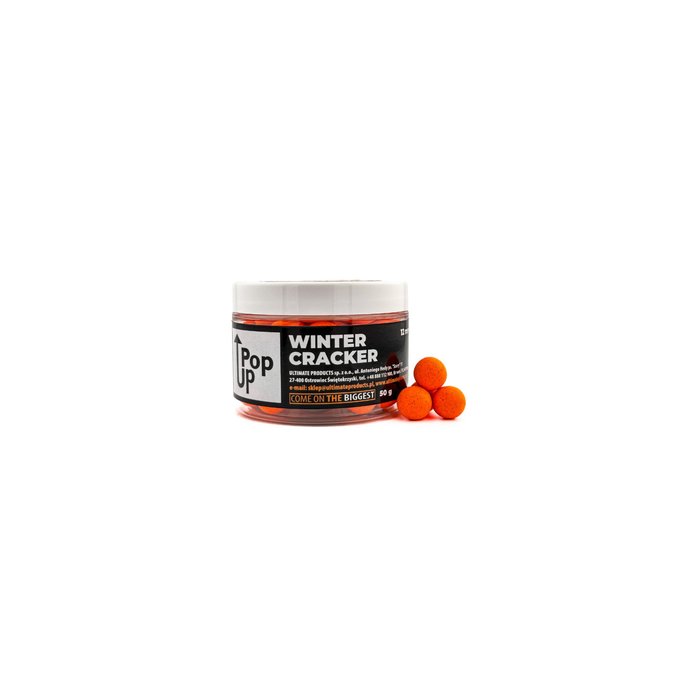 Kulki Pop-Up Ultimate Products Winter Cracker Roz.12mm - Centrum wędkarskie - Sklep wędkarski Jarofishing Kulki Pop-Up Ultimate Products Winter Cracker Roz.12mm - Centrum wędkarskie - Sklep wędkarski Jarofishing