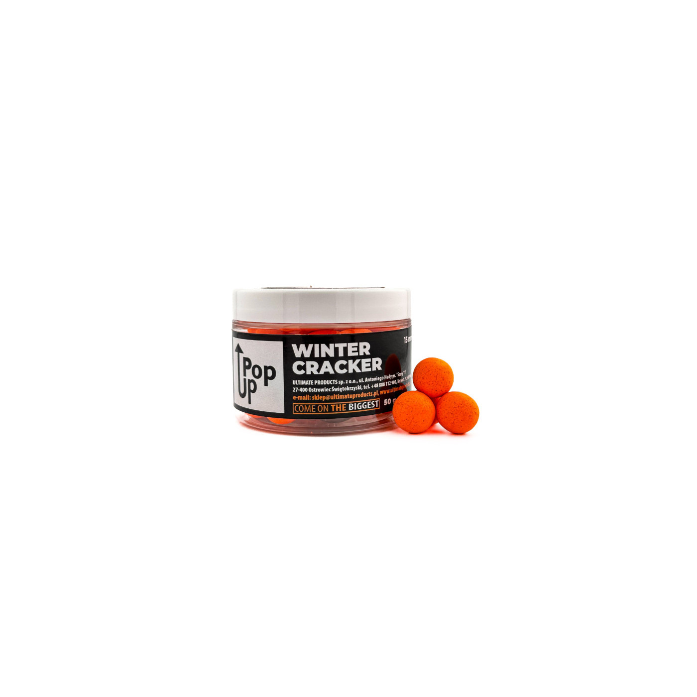 Kulki Pop-Up Ultimate Products Winter Cracker Roz.15mm - Centrum wędkarskie - Sklep wędkarski Jarofishing Kulki Pop-Up Ultimate Products Winter Cracker Roz.15mm - Centrum wędkarskie - Sklep wędkarski Jarofishing