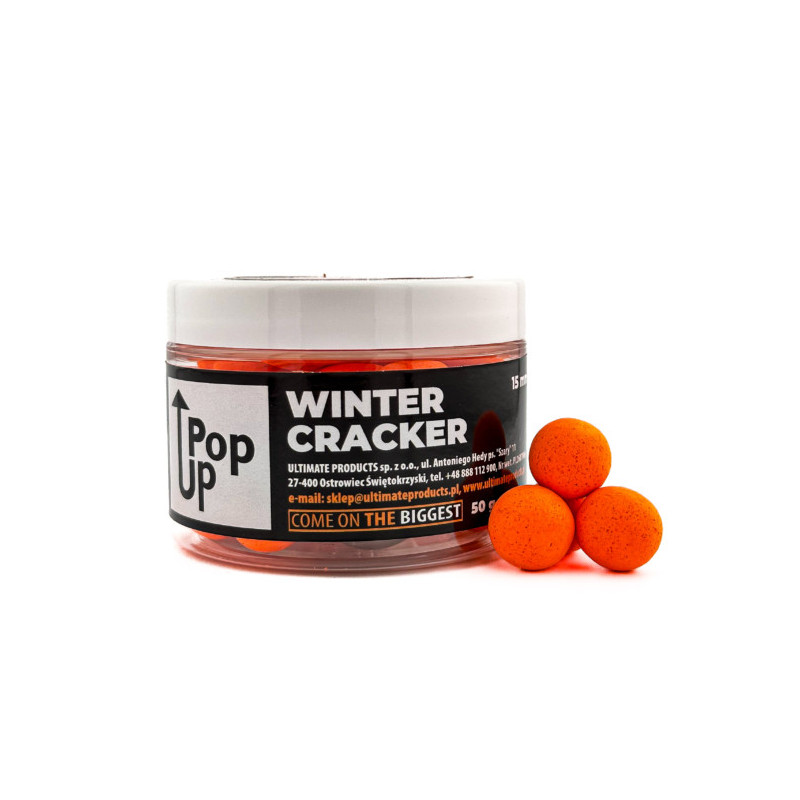 Kulki Pop-Up Ultimate Products Winter Cracker Roz.15mm - Centrum wędkarskie - Sklep wędkarski Jarofishing Kulki Pop-Up Ultimate Products Winter Cracker Roz.15mm - Centrum wędkarskie - Sklep wędkarski Jarofishing