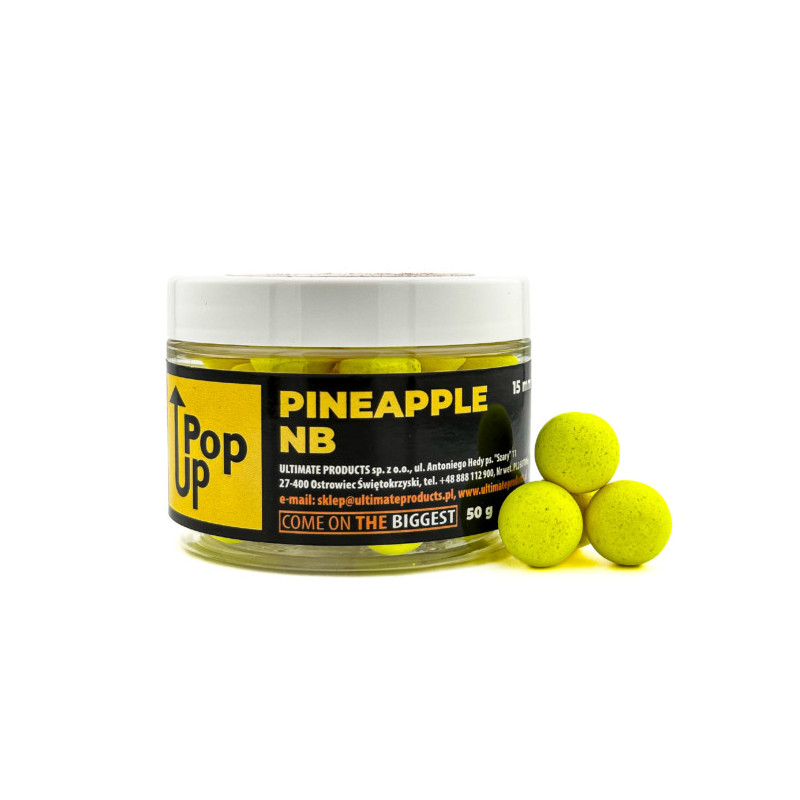 Kulki Pop-Up Ultimate Products Pineapple NB Roz.15mm - Centrum wędkarskie - Sklep wędkarski Jarofishing Kulki Pop-Up Ultimate Products Pineapple NB Roz.15mm - Centrum wędkarskie - Sklep wędkarski Jarofishing