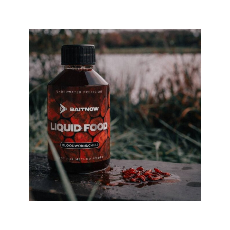 Liquid Method Feeder BaitNow – Liquid Food Bloodworm - Centrum wędkarskie - Sklep wędkarski Jarofishing
