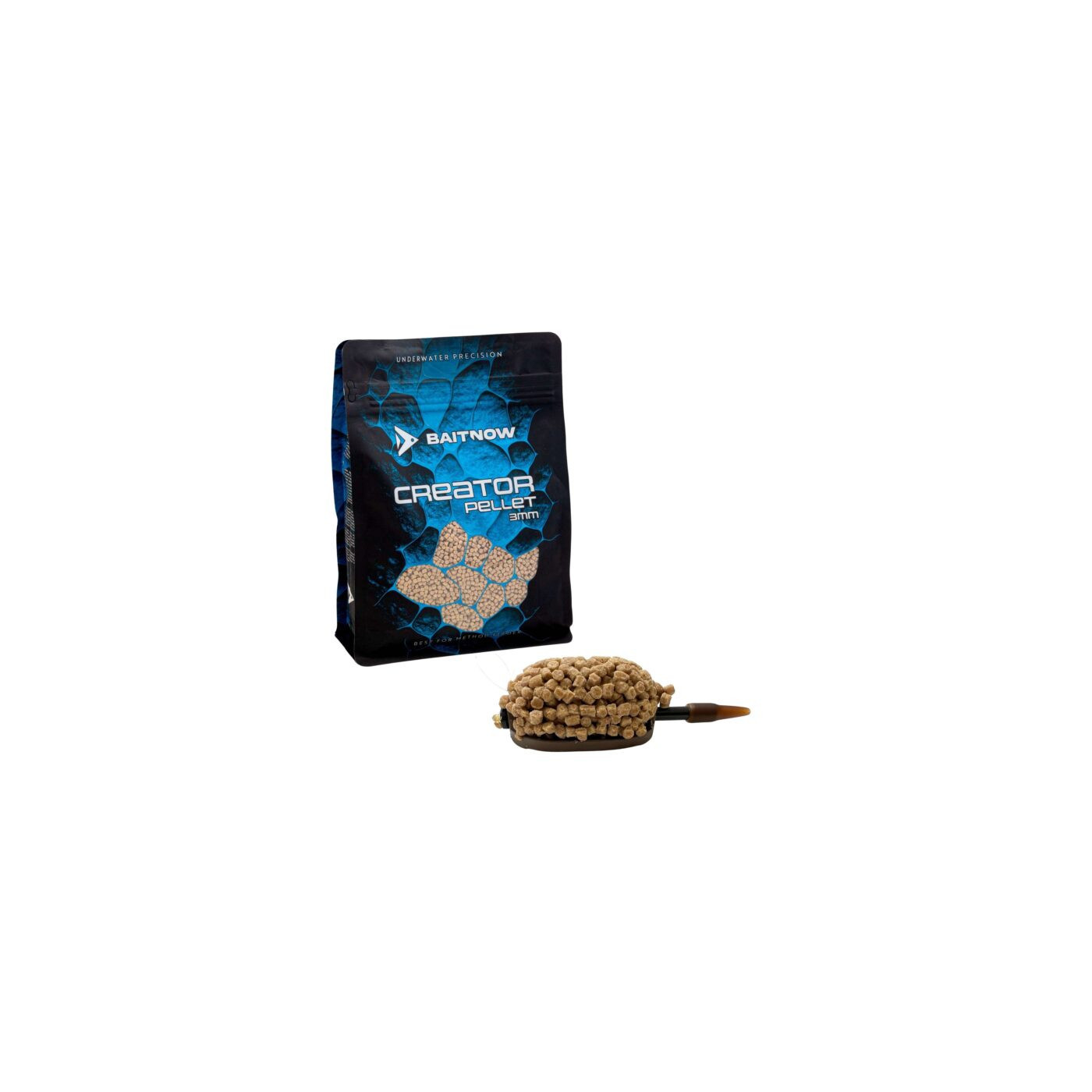 Pellet Method Feeder BaitNow – Creator 3mm - Centrum wędkarskie - Sklep wędkarski Jarofishing Pellet Method Feeder BaitNow – Creator 3mm - Centrum wędkarskie - Sklep wędkarski Jarofishing
