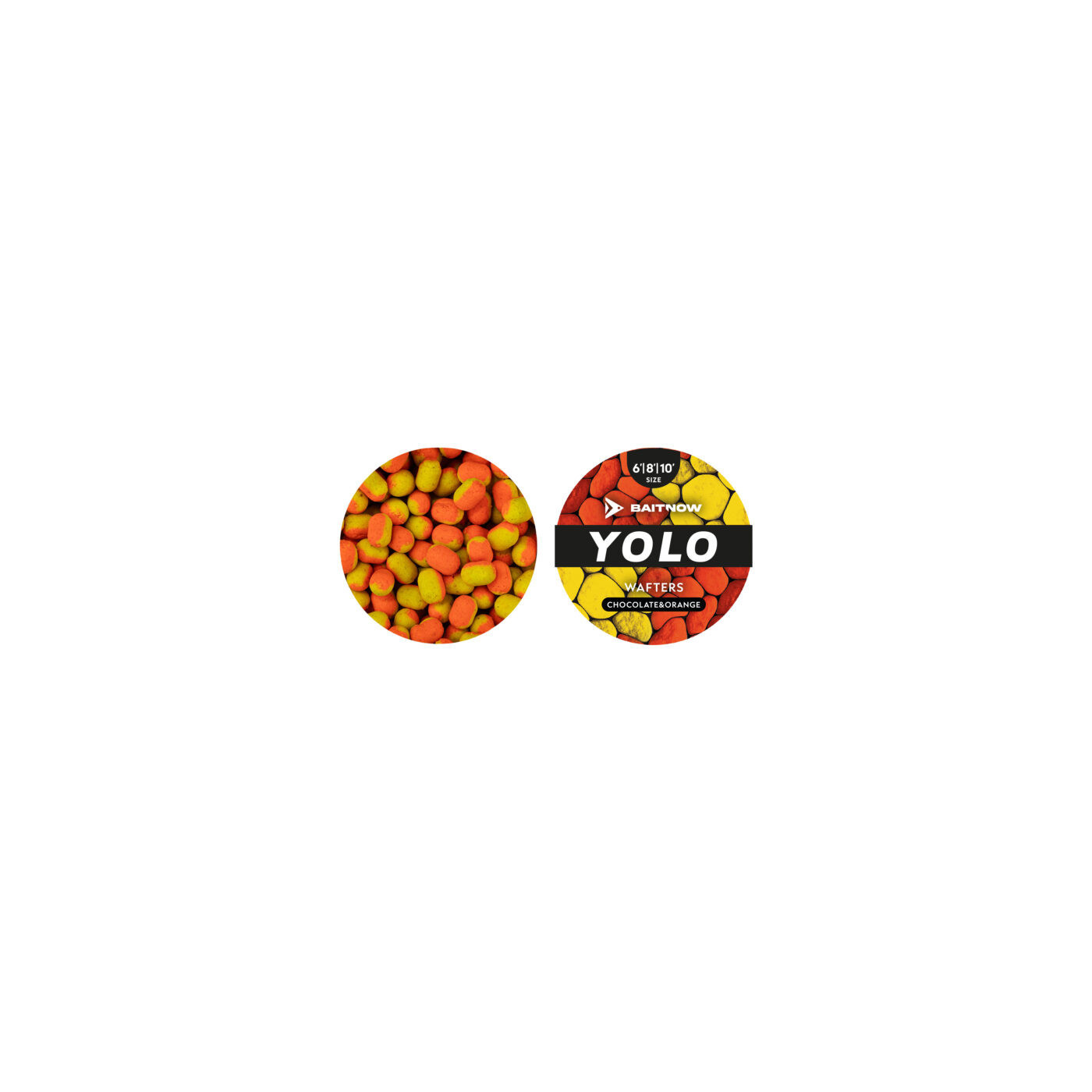 Waftersy Method Feeder BaitNow – YOLO Orange&Yellow Chocolate-Orange 6/8/10mm - Centrum wędkarskie - Sklep wędkarski Jarofishing Waftersy Method Feeder BaitNow – YOLO Orange&Yellow Chocolate-Orange 6/8/10mm - Centrum wędkarskie - Sklep wędkarski Jarofishing