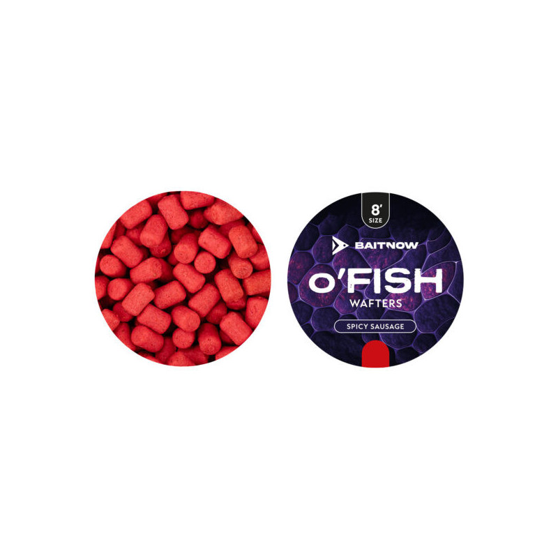 Waftersy Method Feeder BaitNow – O’Fish Spicy Sausage 8mm - Centrum wędkarskie - Sklep wędkarski Jarofishing Waftersy Method Feeder BaitNow – O’Fish Spicy Sausage 8mm - Centrum wędkarskie - Sklep wędkarski Jarofishing