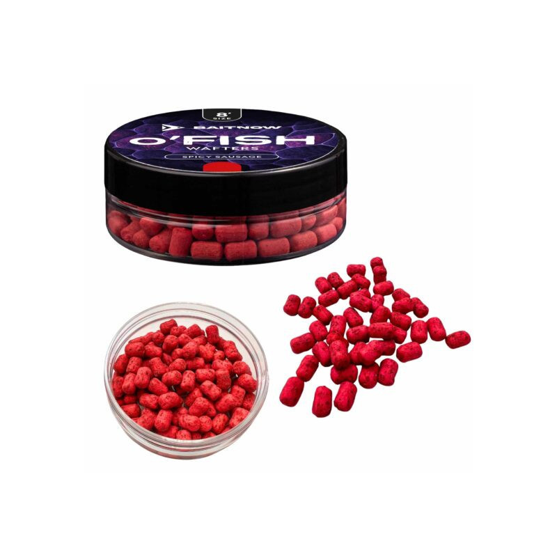 Waftersy Method Feeder BaitNow – O’Fish Spicy Sausage 8mm - Centrum wędkarskie - Sklep wędkarski Jarofishing Waftersy Method Feeder BaitNow – O’Fish Spicy Sausage 8mm - Centrum wędkarskie - Sklep wędkarski Jarofishing