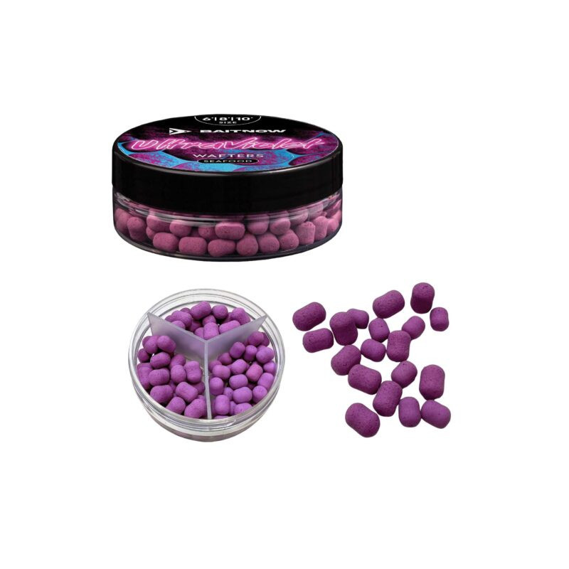 Waftersy Method Feeder BaitNow – ULTRA VIOLET 6/8/10mm - Centrum wędkarskie - Sklep wędkarski Jarofishing Waftersy Method Feeder BaitNow – ULTRA VIOLET 6/8/10mm - Centrum wędkarskie - Sklep wędkarski Jarofishing