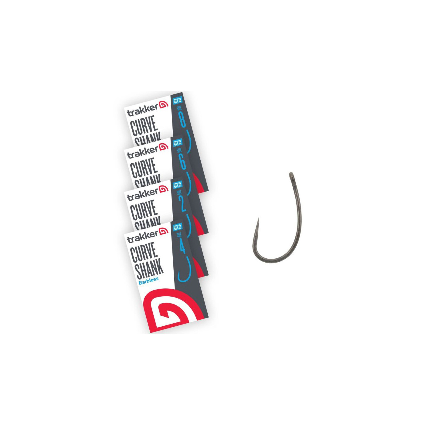 Haczyki Trakker Curve Shank Hooks Barbless Roz.6 - Centrum wędkarskie - Sklep wędkarski Jarofishing Haczyki Trakker Curve Shank Hooks Barbless Roz.6 - Centrum wędkarskie - Sklep wędkarski Jarofishing