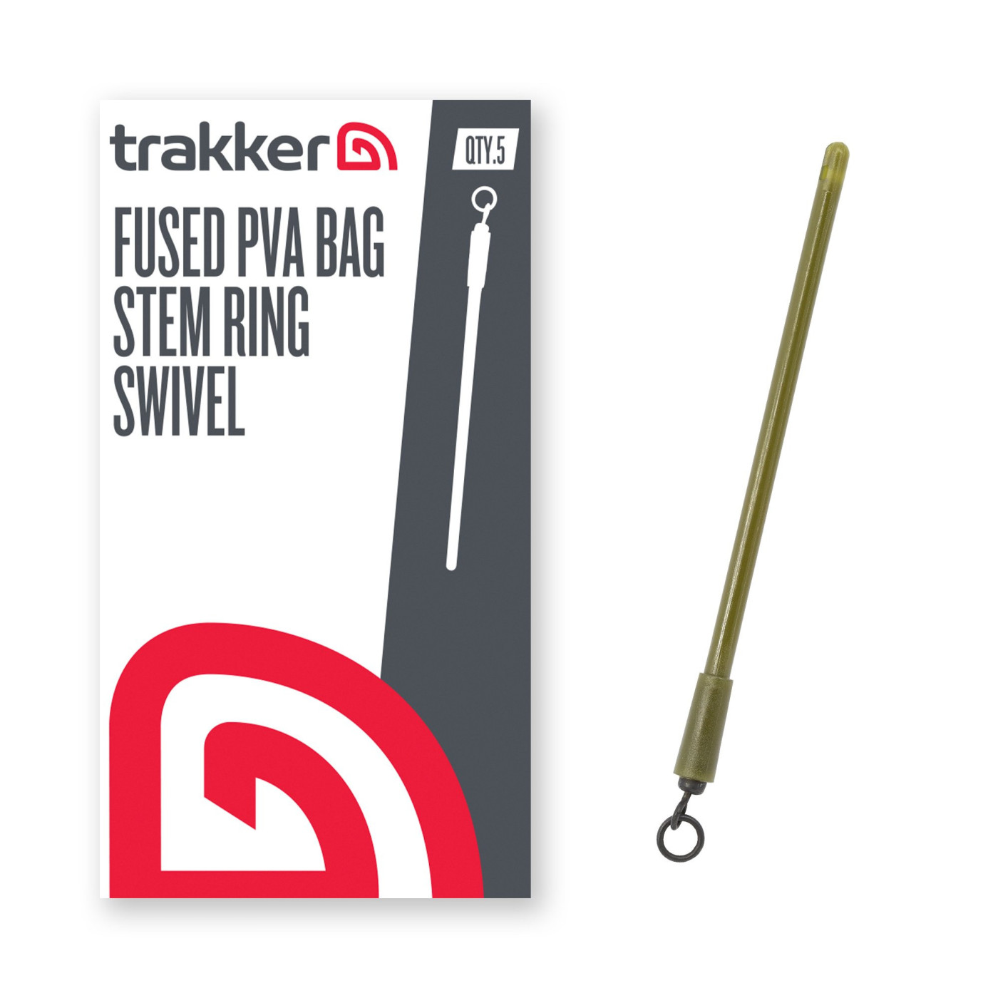 Trakker Fused PVA Bag Stem (Ring Swivel) - Centrum wędkarskie - Sklep wędkarski Jarofishing