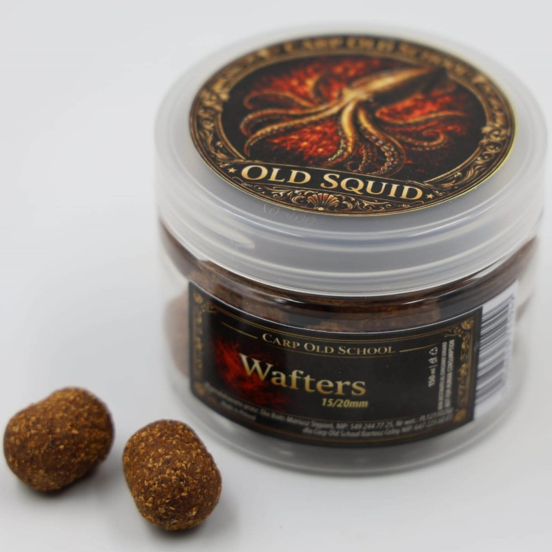 Kulki Carp Old School Wafters Old Squid 15/20mm 150ml - Centrum wędkarskie - Sklep wędkarski Jarofishing