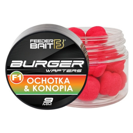 Burger Wafters - F1 Ochotka & Konopia - Feeder Bait - Centrum wędkarskie - Sklep wędkarski Jarofishing