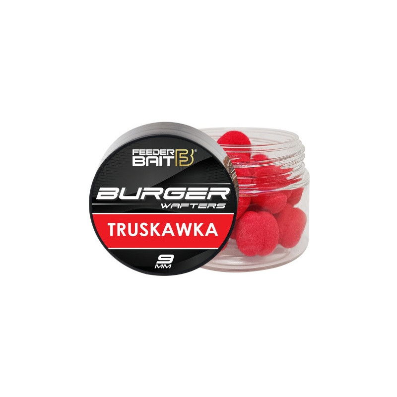 Burger Wafters - Truskawka - Feeder Bait - Centrum wędkarskie - Sklep wędkarski Jarofishing Burger Wafters - Truskawka - Feeder Bait - Centrum wędkarskie - Sklep wędkarski Jarofishing